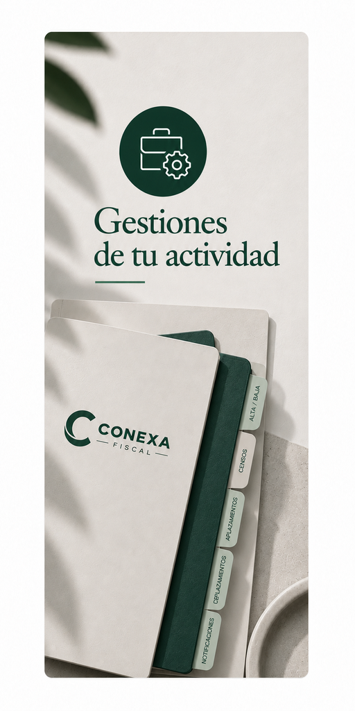 Gestiona tu actividad